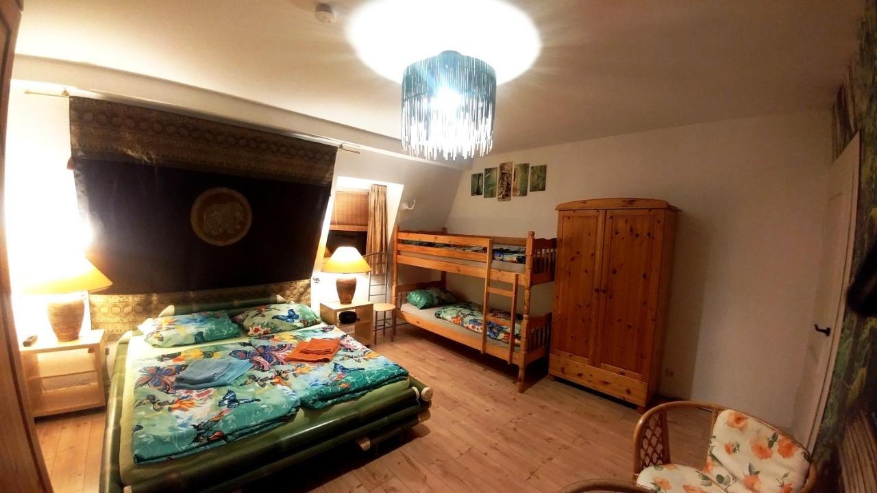 Historische Schule "Ferienwohnung Pauline" I&Ii Stobnitz ภายนอก รูปภาพ