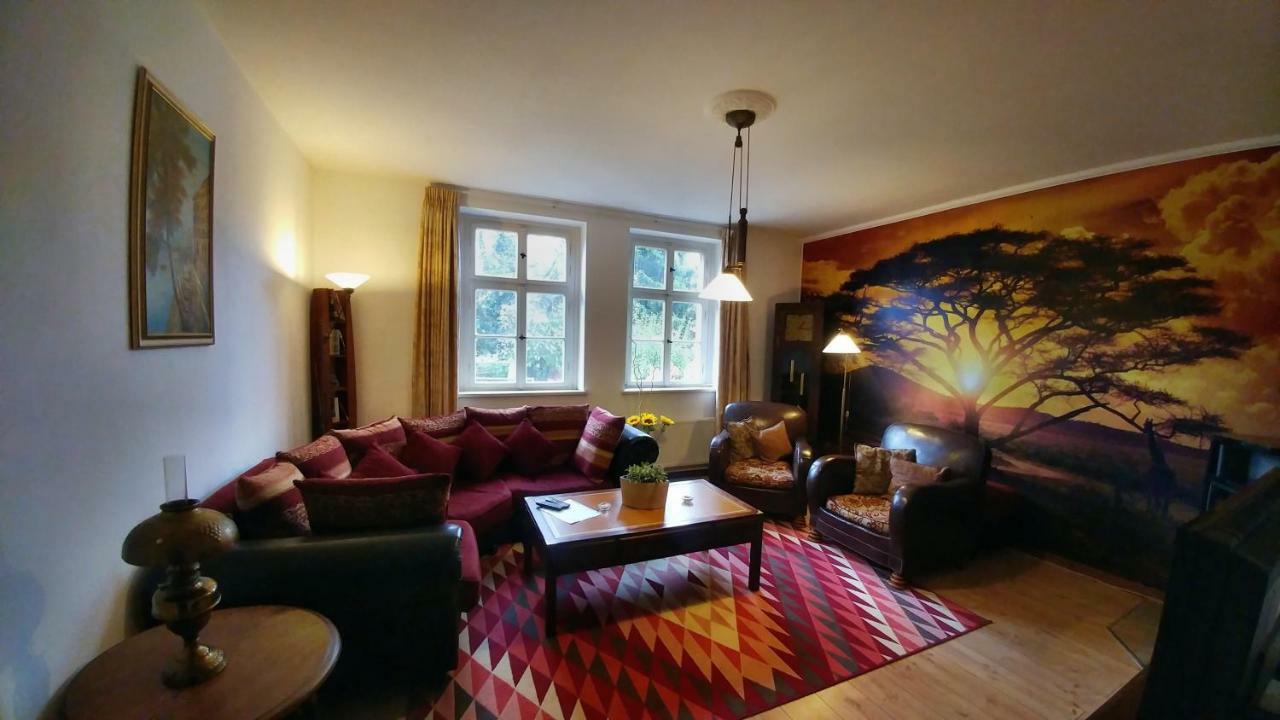 Historische Schule "Ferienwohnung Pauline" I&Ii Stobnitz ภายนอก รูปภาพ