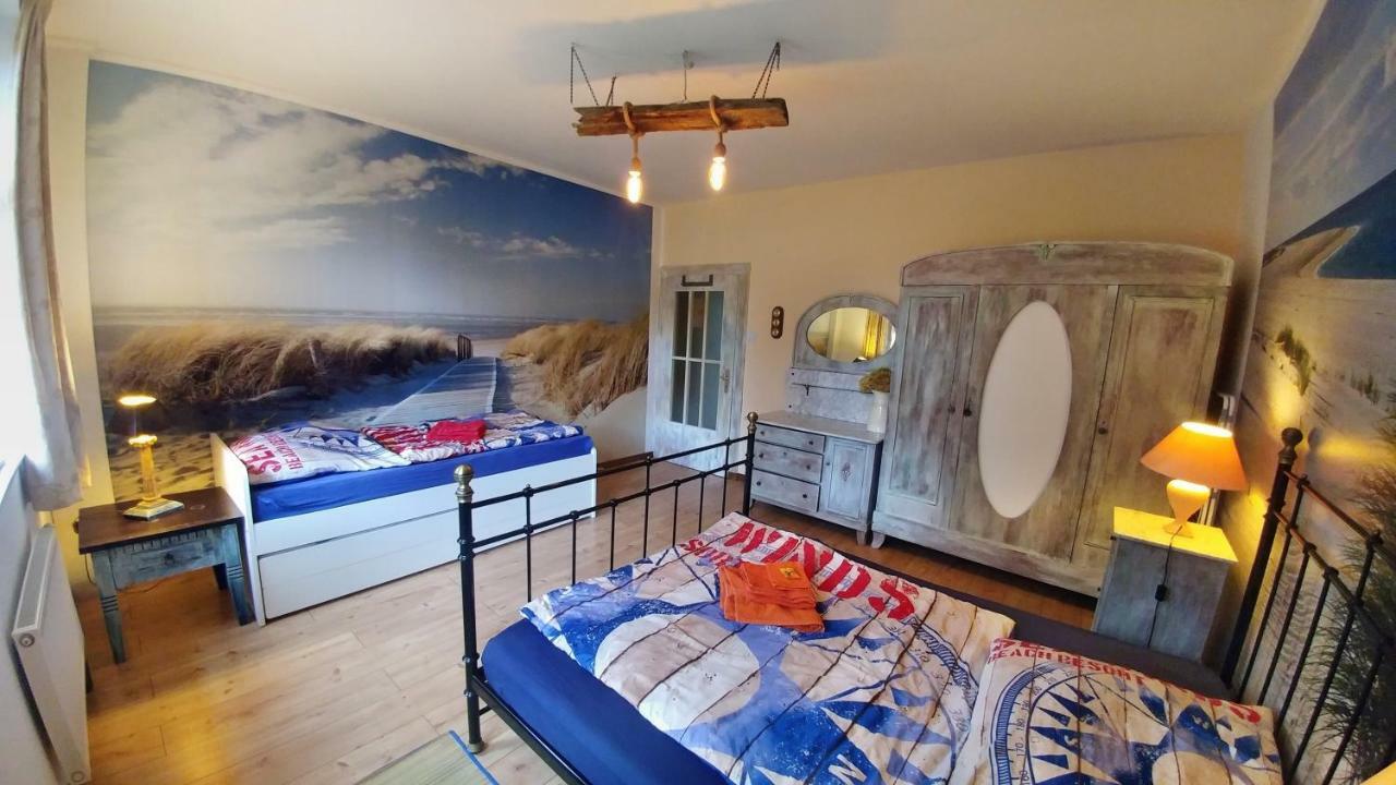 Historische Schule "Ferienwohnung Pauline" I&Ii Stobnitz ภายนอก รูปภาพ